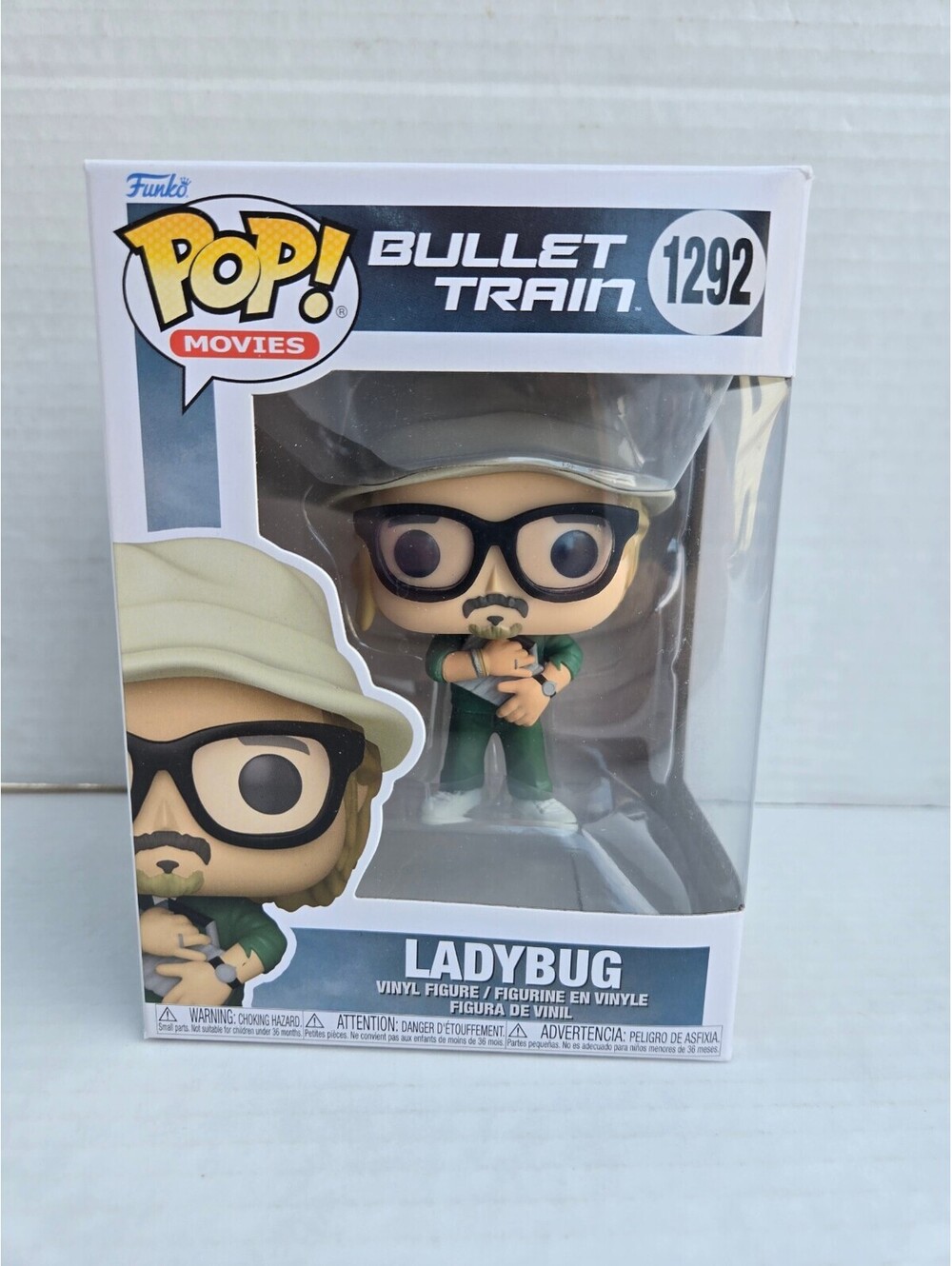 Funko Pop! Movies Bullet Train Ladybug Vinyl Collectible Figure #1292 14.95